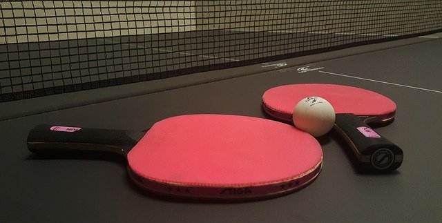 raquettes ping pong